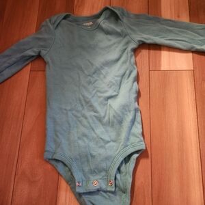 Light Blue Long Sleeve Onesie